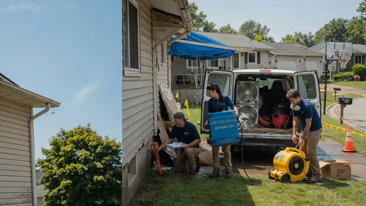 Ceiling Leak Cleanup in Halsey, OR near me